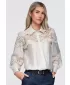 Dámska košeľa OMBRE OW-SH-E0075 BEIGE
