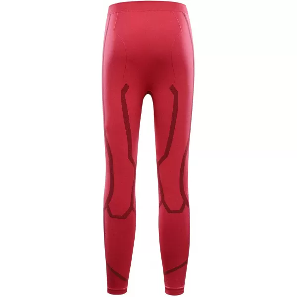  Detské termo nohavice ALPINE PRO LESSO 2 RASPBERRY 