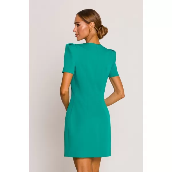  Dámske šaty MOE M777 TURQUOISE 