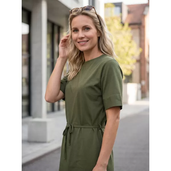  Dámske šaty MALFINI MUSE 816 MILITARY 