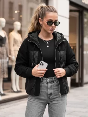 Dámska bunda DSTREET TY6093 ČIERNA
