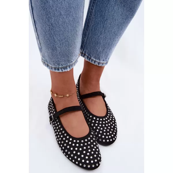  Dámske baleríny BOTO 9748 BLACK 