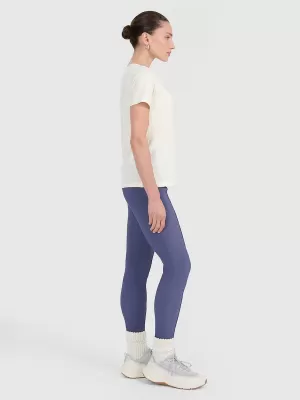 Dámske legíny 4F WAW25TTIGF237 DENIM