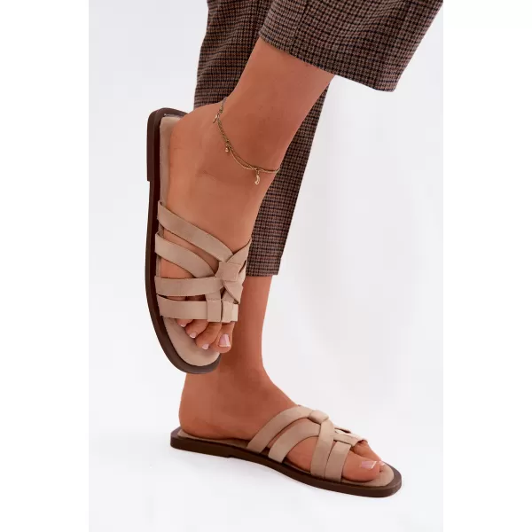  Dámske šľapky BOTO 9826 BEIGE 
