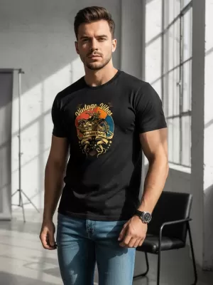 Pánske tričko DSTREET NX052R ČIERNA