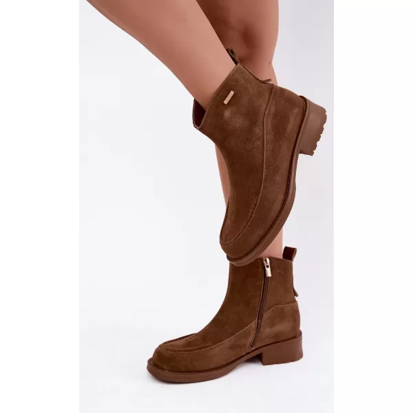  Dámske topánky BIG STAR SHOES UU274601 BROWN/BEIGE SHADOWS 