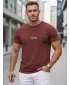 Pánske tričko DSTREET NX5125R-BU BORDO