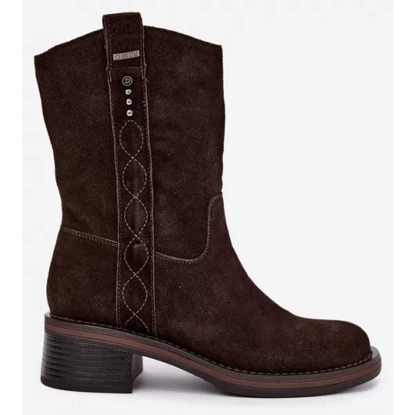  Dámske topánky BIG STAR SHOES UU274607 CHOCOLATE 
