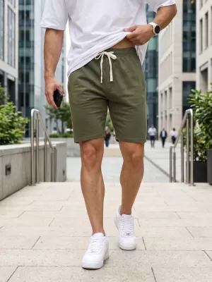 Pánske kraťasy DSTREET SX2627 KHAKI