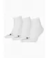 Ponožky PUMA UNISEX QUARTER PLAIN 3P 93858909 WHITE