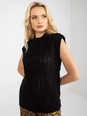 Dámska vesta SUBLEVEL D90027W90785B3 NOIRE