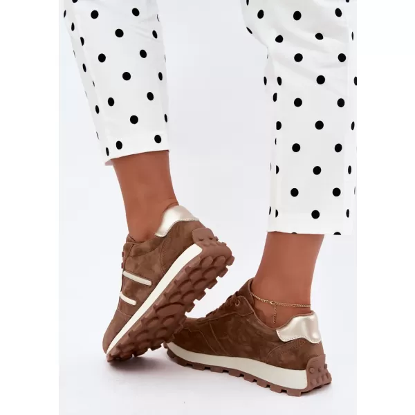  Dámske tenisky D&A LR62-7101 BEIGE 