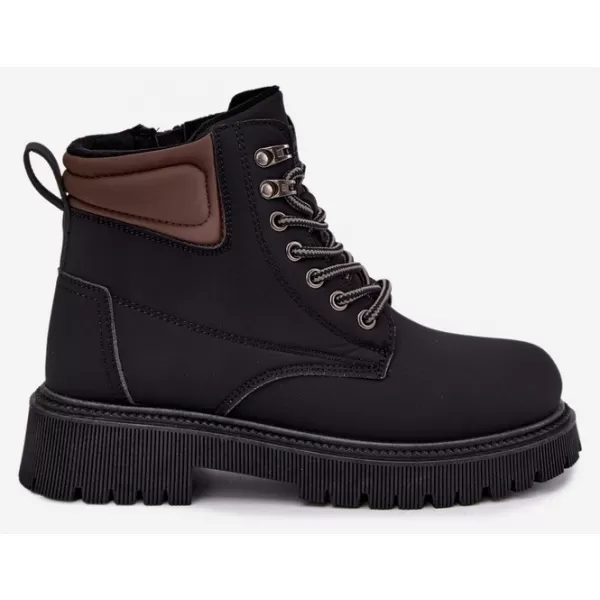  Dámske čižmy BOTO 25BT26-9118 BLACK 