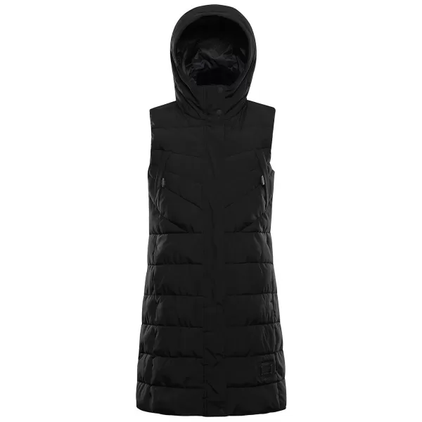  Dámska hrejivá vesta ALPINE PRO HERDA 3 BLACK 