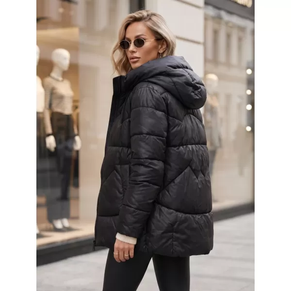  Dámska bunda DSTREET TY5936 ČIERNA 