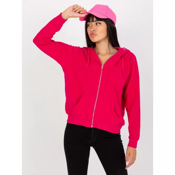  Dámska mikina BASIC FEEL GOOD B-002.02X FUCHSIA 
