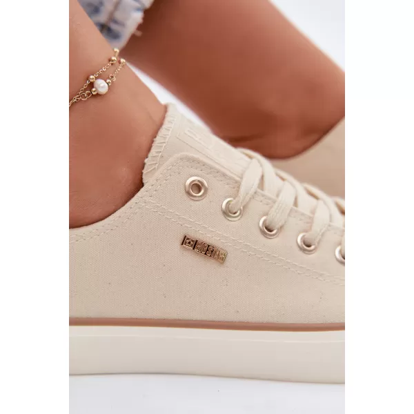  Dámske tenisky BIG STAR SHOES TT274773 BEIGE 