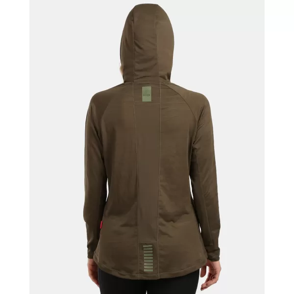  Dámske funkčné tričko KILPI AILEEN-W 1L0309KI KHAKI 