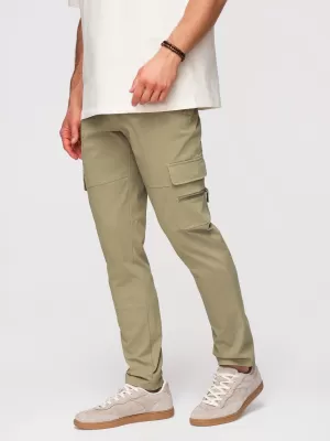Pánske nohavice OMBRE P1517 OLIVE