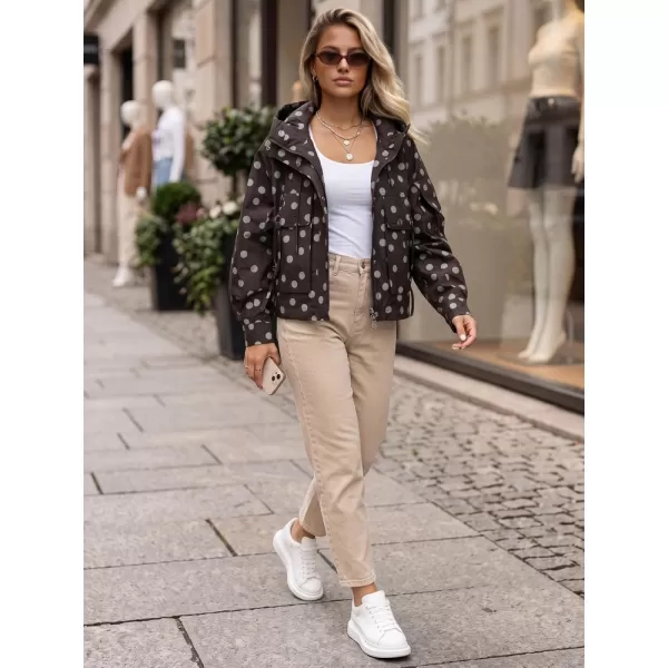  Dámska bunda DSTREET TY6036 HNEDÁ 
