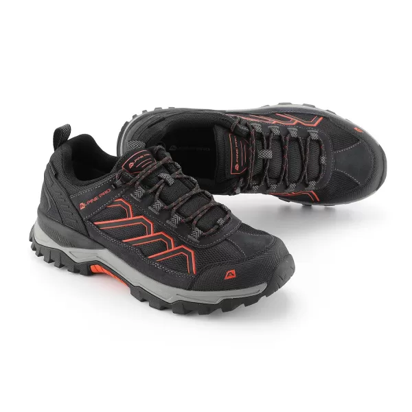  Outdoorové topánky ALPINE PRO GIMIE 2 DK.TRUE GRAY 