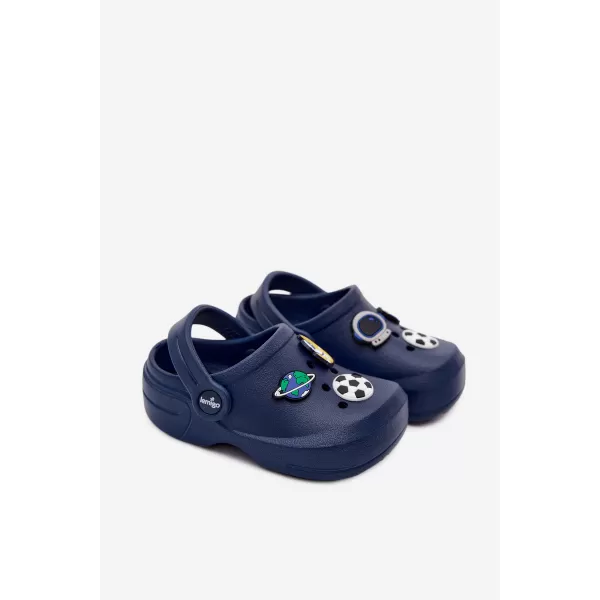  Detské šľapky BOTO LUPO NAVY 