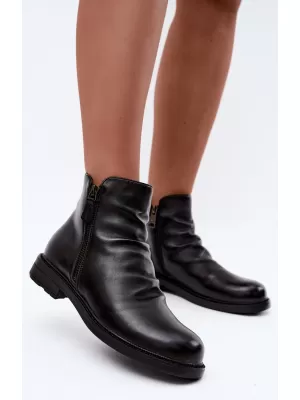 Dámske členkové topánky VINCEZA 58683 BLACK