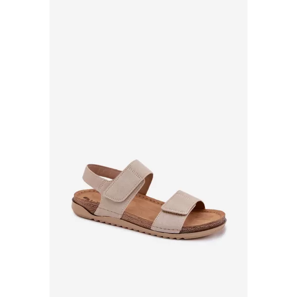  Dámske sandále INBLU AA000070 BEIGE 