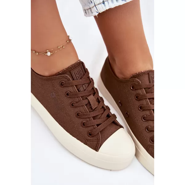  Dámske tenisky BIG STAR SHOES TT274123 BROWN/BEIGE 