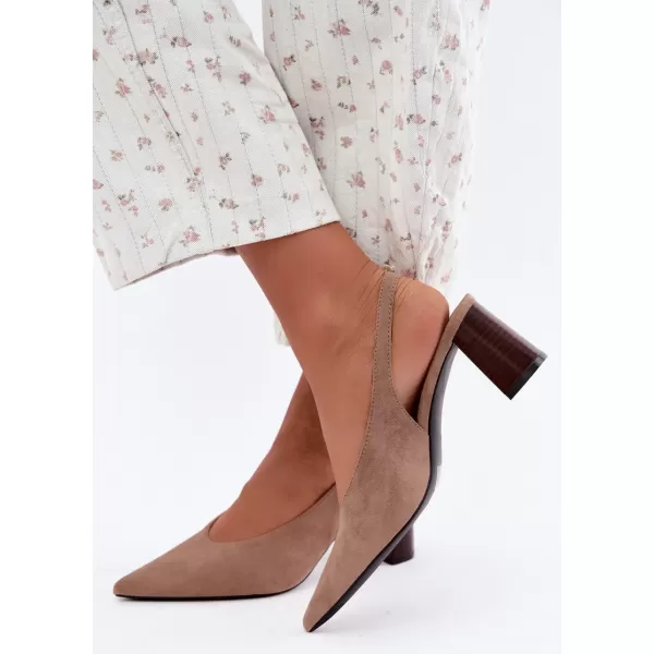  Dámske lodičky BOTO 100-530 BEIGE 