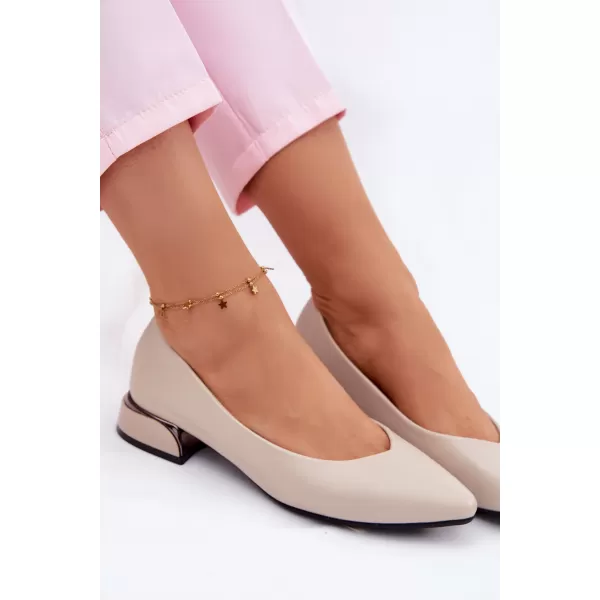  Dámske lodičky VINCEZA 62280 BEIGE 