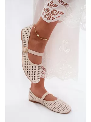 Dámske baleríny BOTO ZA76 BEIGE