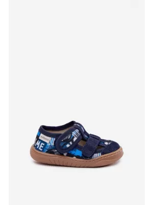 Detské barefoot papuče MILAMI BF10/BR-31 BLUE