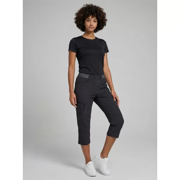  Dámske capri nohavice ALPINE PRO WEDERA 2 BLACK 
