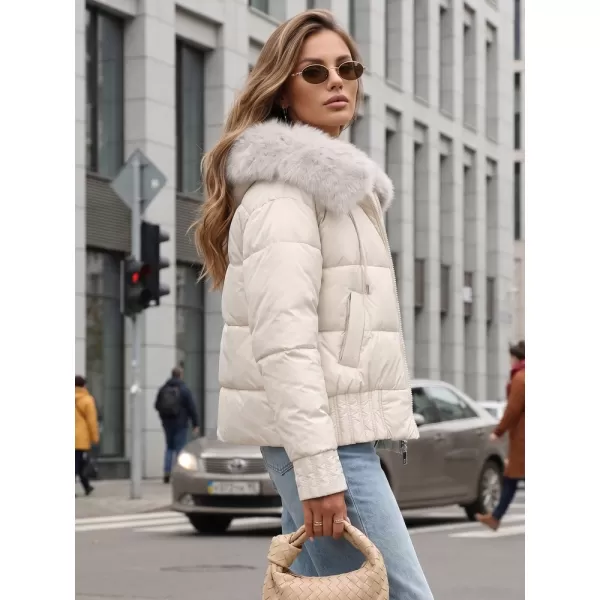  Dámska bunda DSTREET TY5832 BIELA 