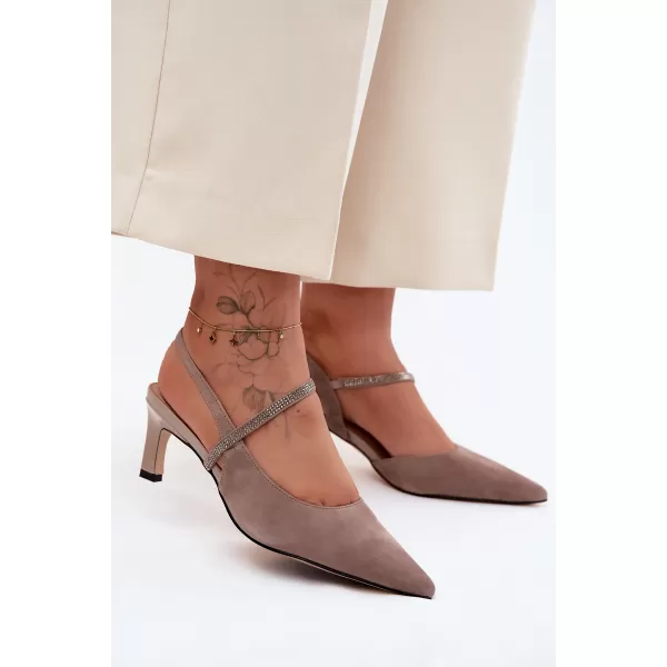  Dámske sandále D&A CR61-3048 BEIGE 