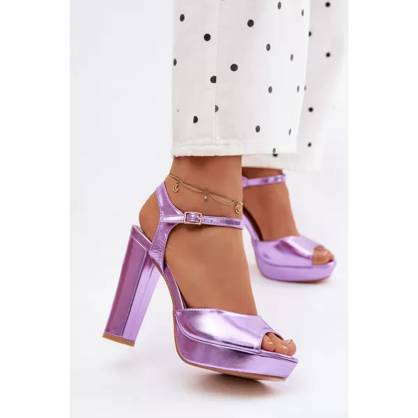  Dámske sandále BOTO H-46 LIGHT PURPLE 