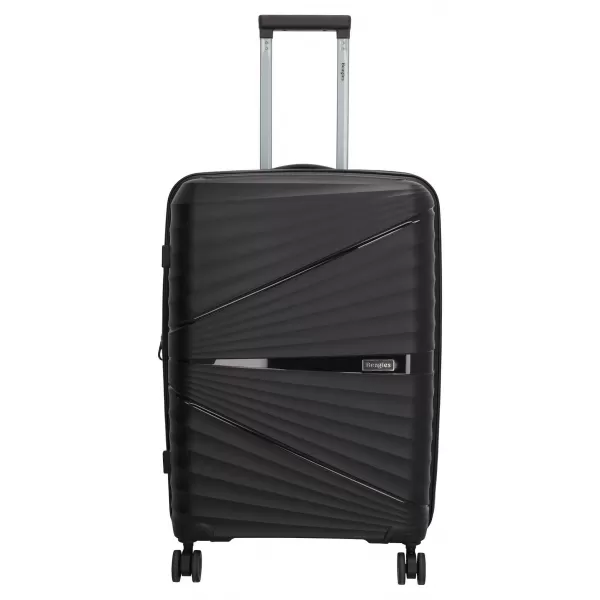  Škrupinový kufor BEAGLES TRAVEL M 25138 BLACK 