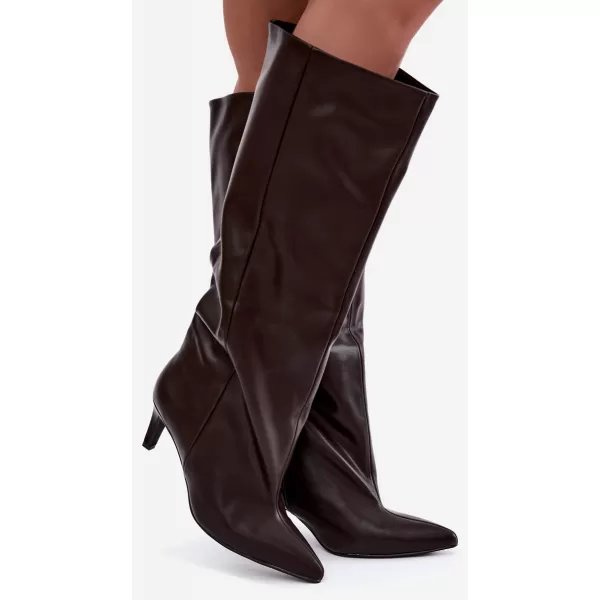  Dámske čižmy BOTO LA3155 BROWN 