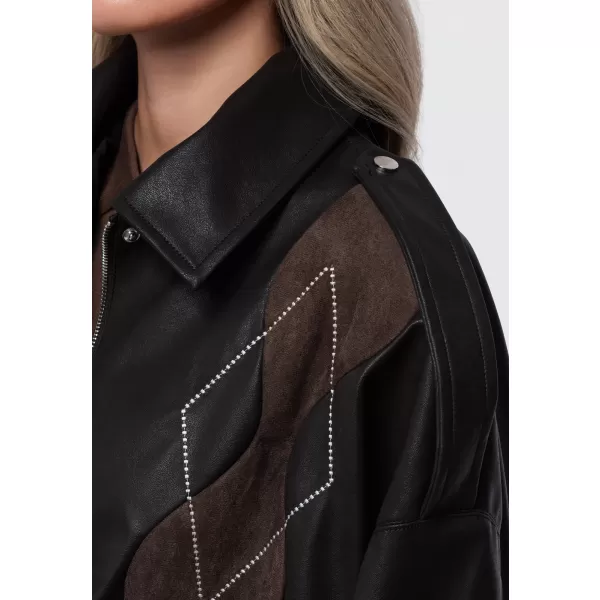  Dámska bunda OMBRE OW-JT-E0004 BROWN 
