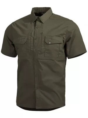 Pánska košeľa PENTAGON PLATO SHIRT SHORT K02019-SH RANGER GREEN