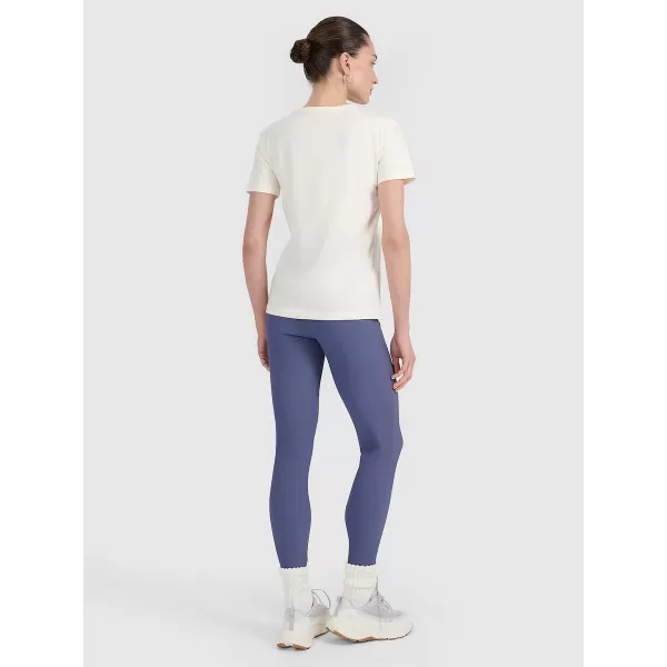  Dámske legíny 4F WAW25TTIGF237 DENIM 