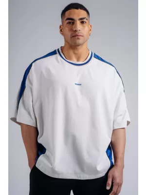 Oversized tričko NEBBIA PRIMAL 869 CREAM