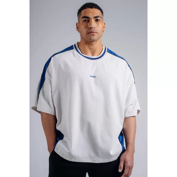  Oversized tričko NEBBIA PRIMAL 869 CREAM 