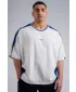 Oversized tričko NEBBIA PRIMAL 869 CREAM