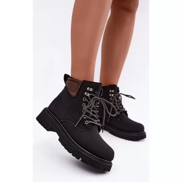  Dámske čižmy BOTO 25BT26-9118 BLACK 