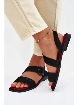 Dámske sandále BIG STAR SHOES TT274490 BLACK