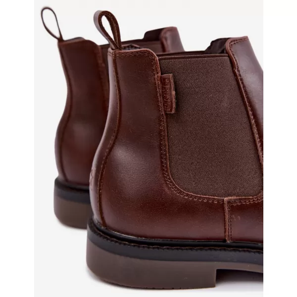  Pánske topánky BIG STAR SHOES UU174279 BROWN/BEIGE SHADOWS 