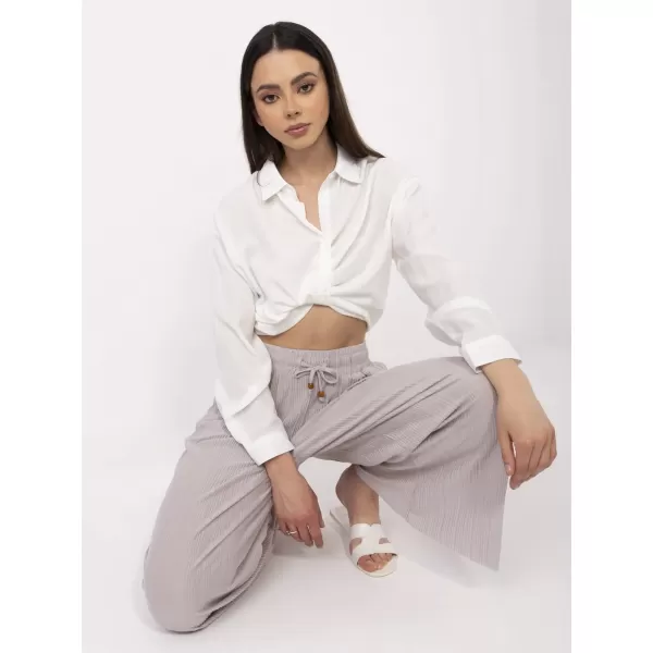  Dámske nohavice SUBLEVEL D16080AB62392D2 BEIGE 