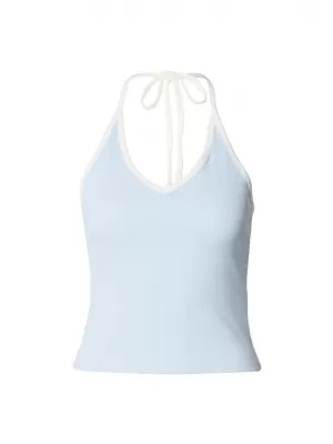 Dámsky top URBAN CLASSICS TB8352-21550 FREEZE BLUE